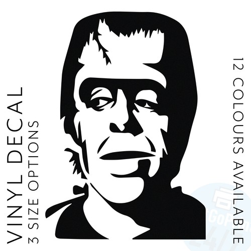 Herman munster vinyl - herman, decal